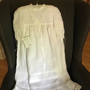 Christening gown - beautiful Irish Linen